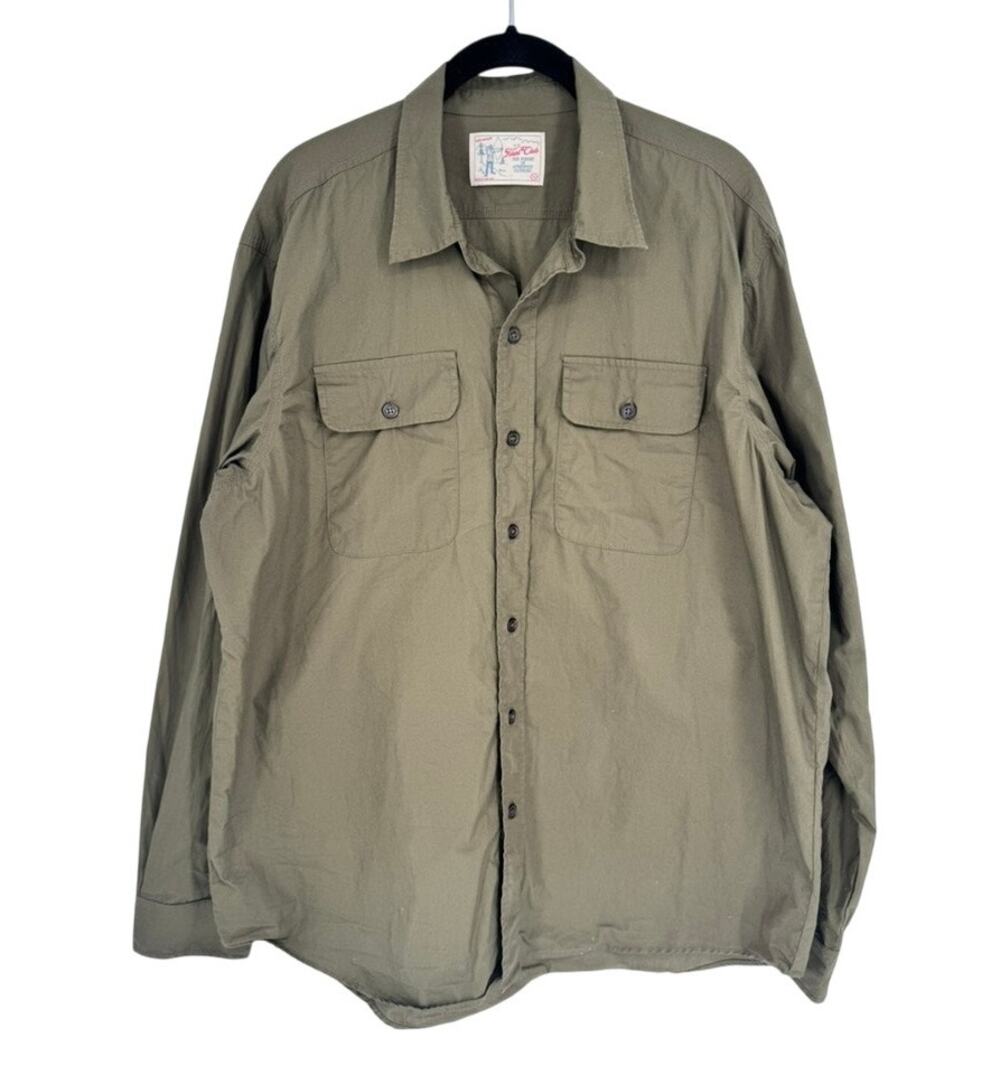 Tribe Kelley TK Hunt Club Buttondown Shirt Green XL USA